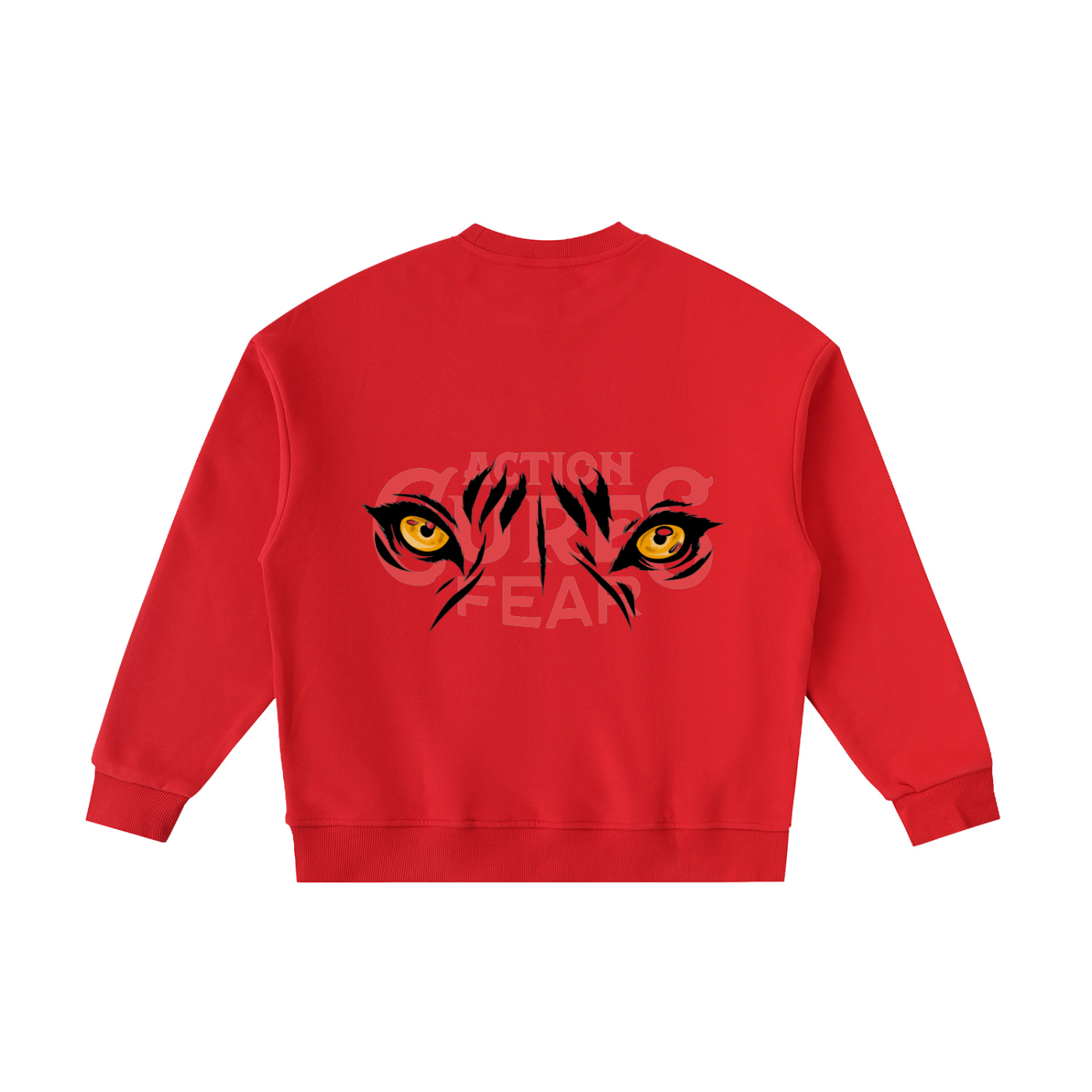 Action Cures Fear Kids' Crewneck Sweatshirt